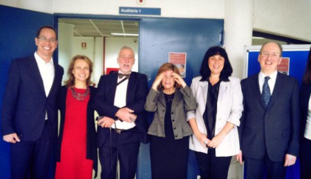 Tribute to Pascal Vernus, 6 Junho 2014, Dimitri Laboury, Patrizia Piacentini, Pascal Vernus, Helena Trindade Lopes, Victoria Asensi, Juan Carlos Moreno e Annik Wuthrich